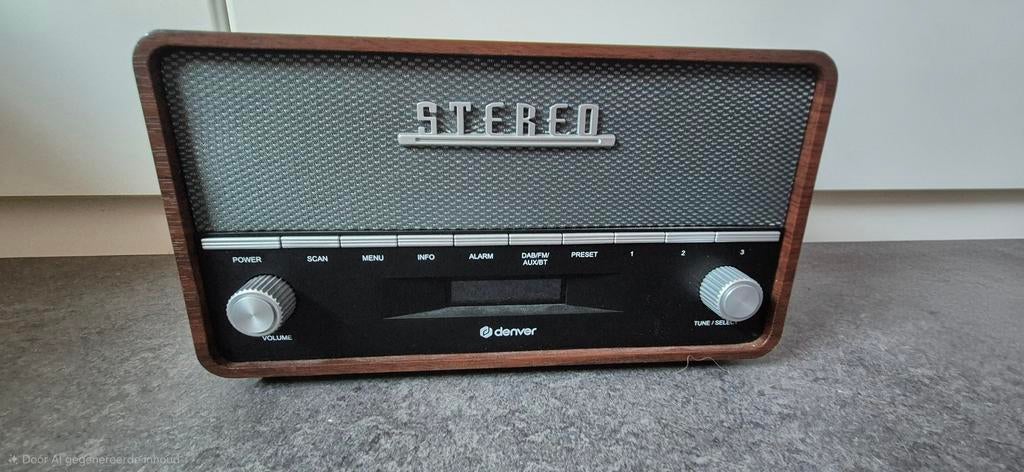 DENVER DAB+ RADIO, Ophalen, Zo goed als nieuw