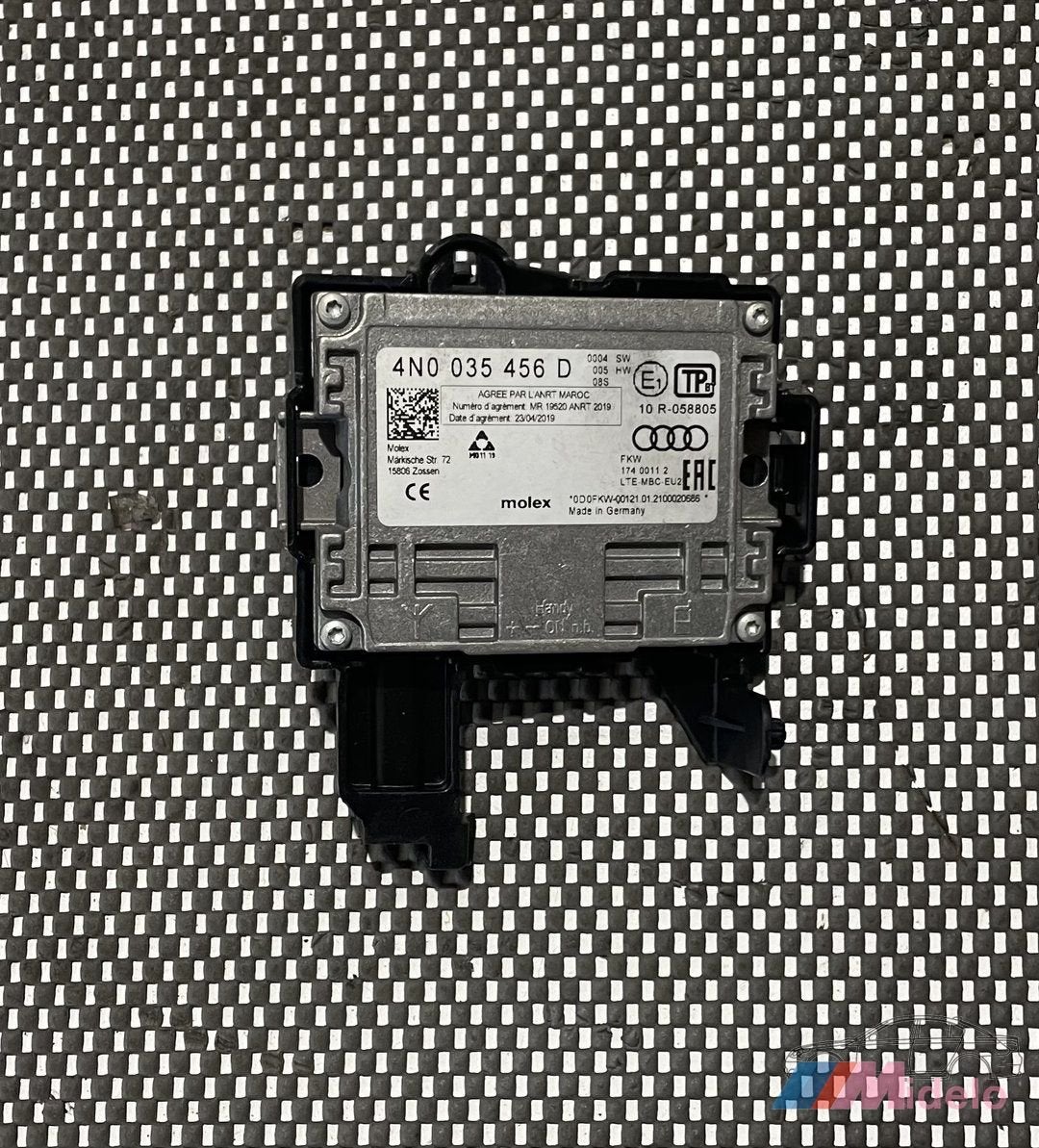 AUDI A3 ANTENNEVERSTERKER MET HOUDER 4N0035456D, Auto diversen, Gebruikt, -, -, Ophalen of Verzenden