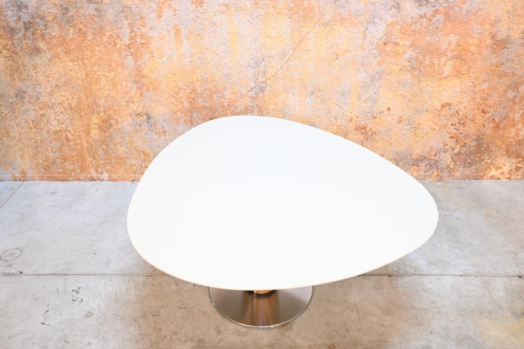 ZGANieuw fraaie Bree's New World Steely design tafel, Huis en Inrichting, Tafels | Eettafels, Overige materialen, 200 cm of meer