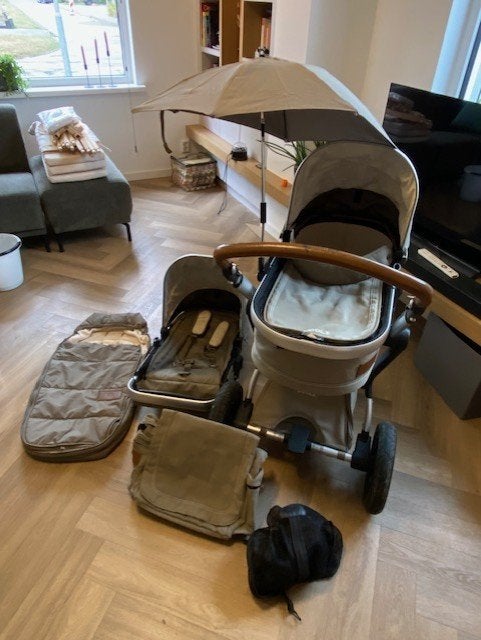 Joolz Day Kinderwagen - Complete Set met accessoires, Gebruikt, Verstelbare duwstang, Combiwagen, Ophalen