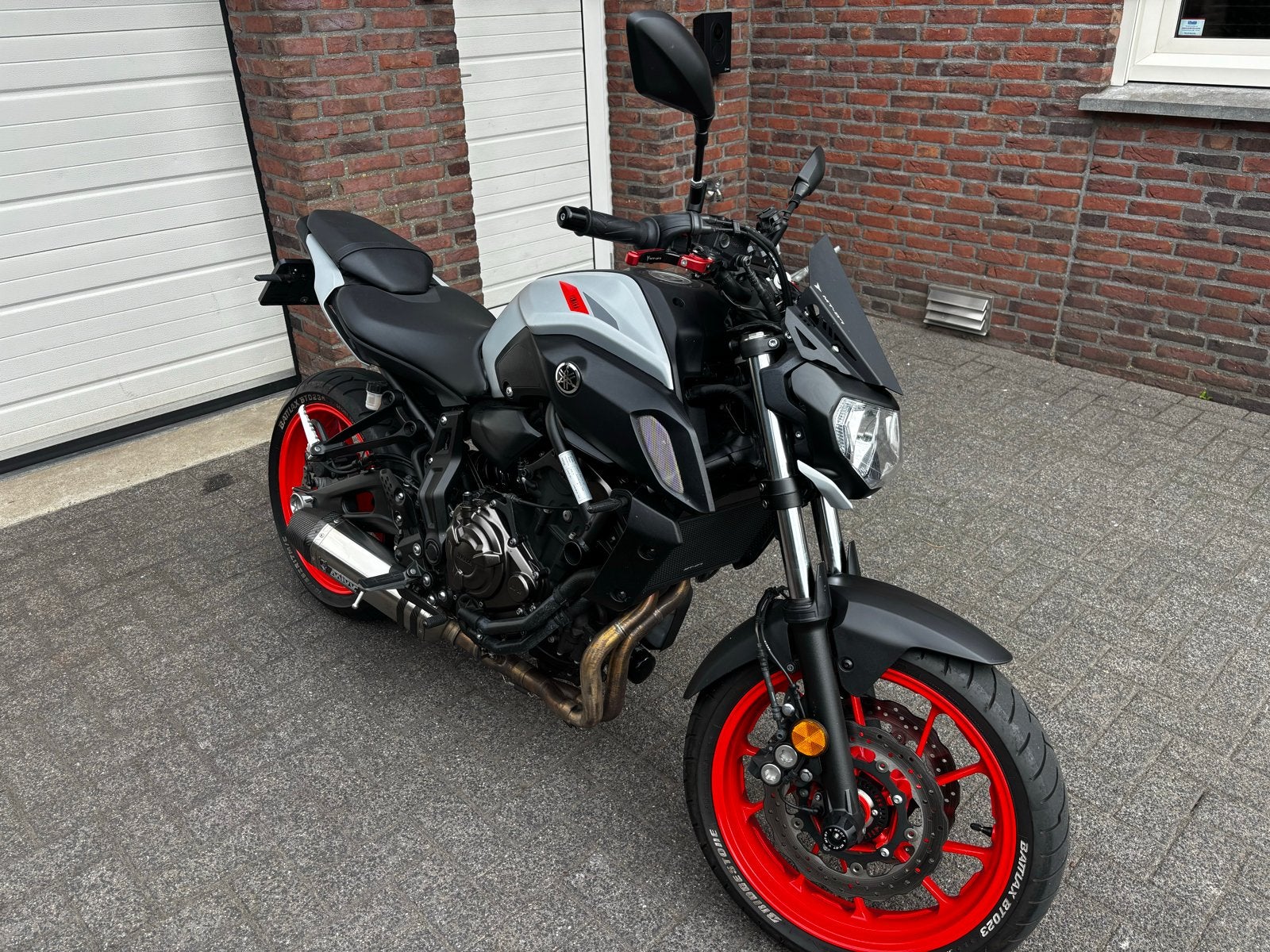 Yamaha MT-07 Fluo Ice 2020 A2, Ophalen