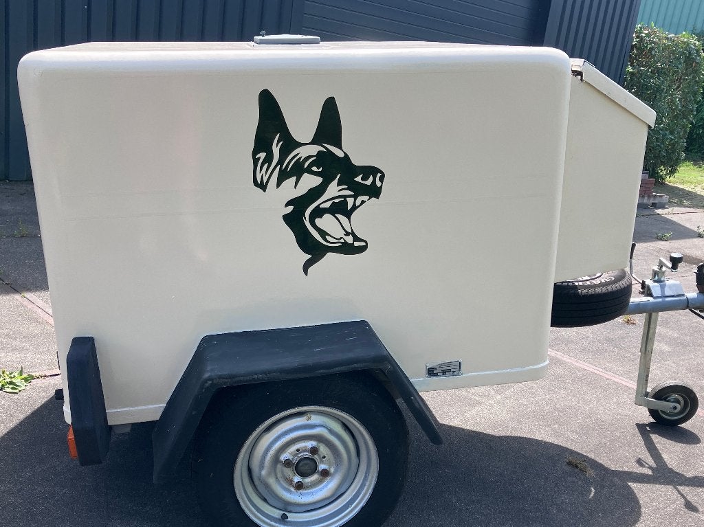 Te koop: Zender hondenkar achter de auto!, Dieren en Toebehoren, Ophalen, Gebruikt, Hondenfietskar