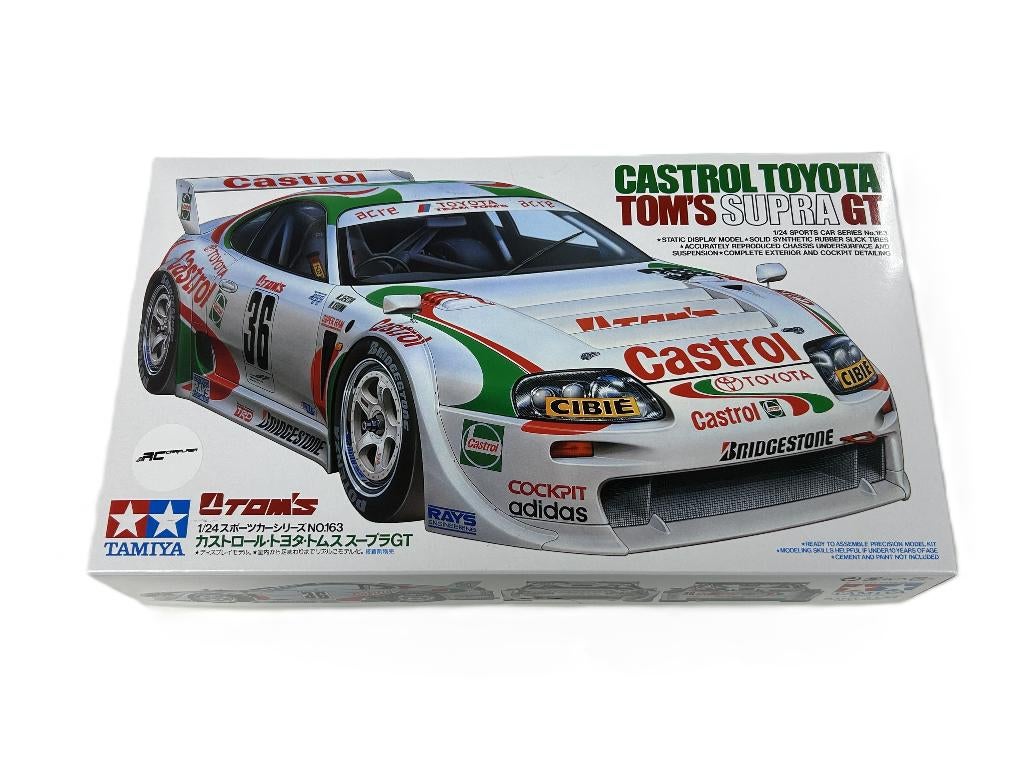 Tamiya 24163 Castrol Toyota Supra GT, Auto, Groter dan 1:32, Nieuw, Ophalen of Verzenden