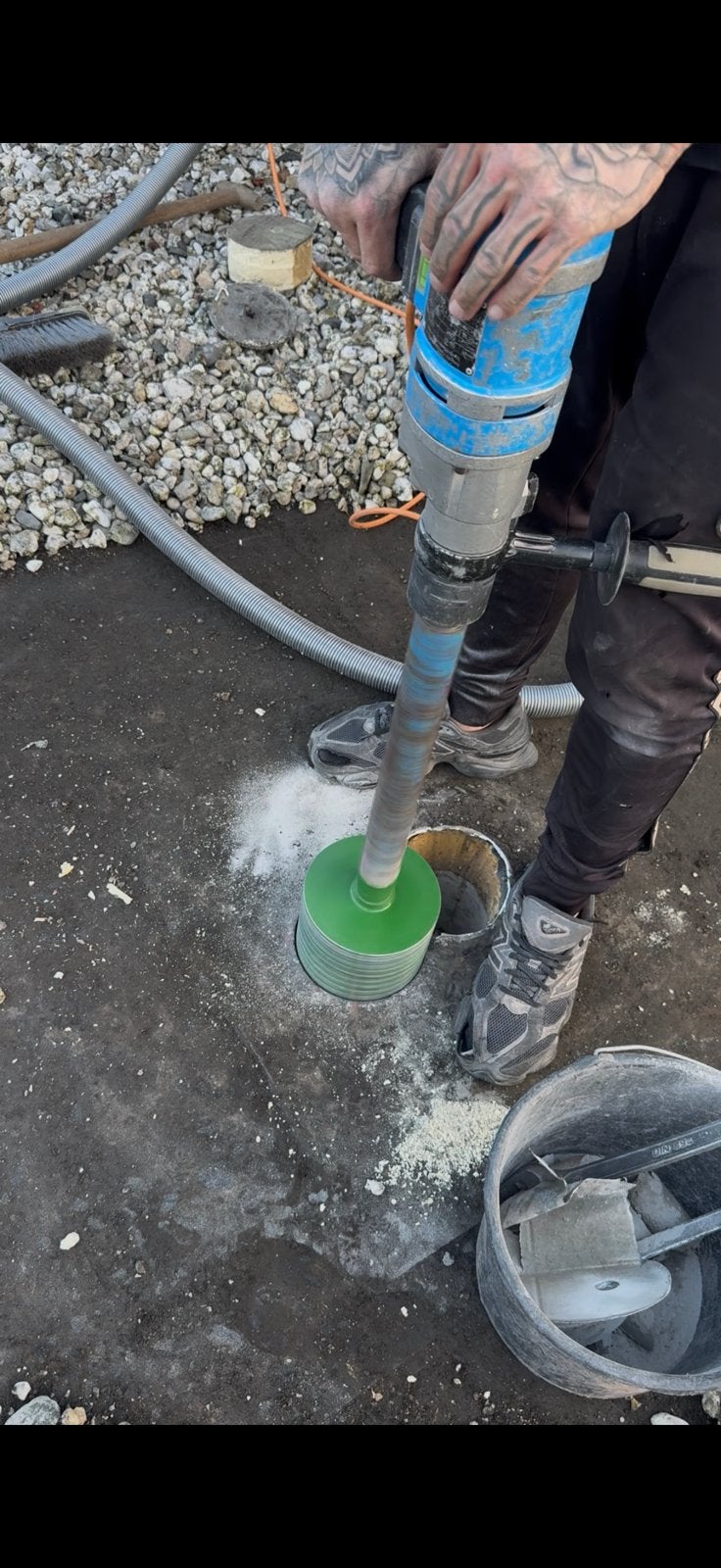 Betonboringen | Gat boren in beton | Sloop Brabant & Limburg, Sloopwerk binnen