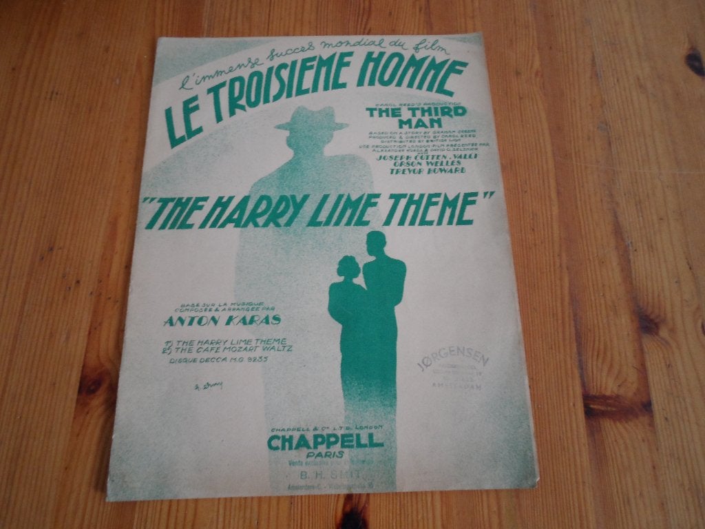 The harry lime theme - anton karas, Gebruikt, Gitaar, Ophalen of Verzenden, Artiest of Componist