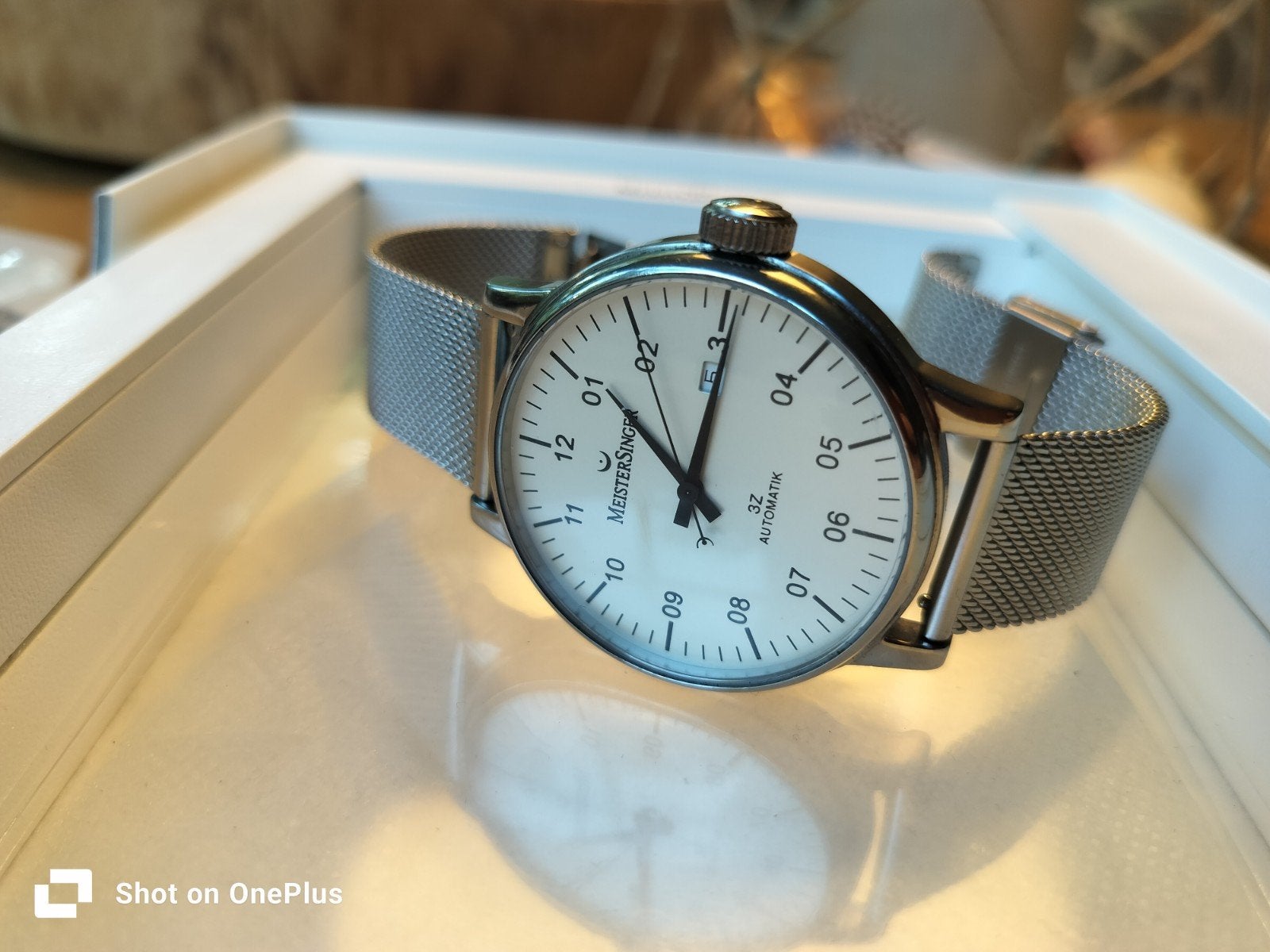 Meistersinger Horloge - Zo goed als nieuw, Zwart, Zo goed als nieuw, Android, Ophalen