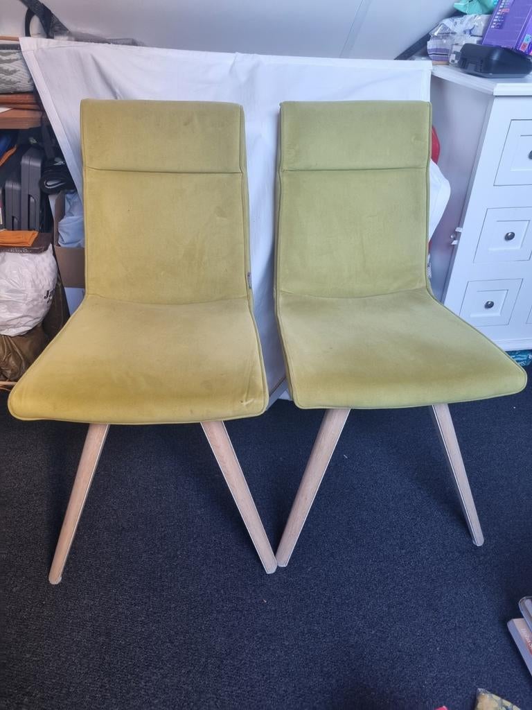 Twee groene stoelen Xooon, Ophalen, Overige kleuren, Twee