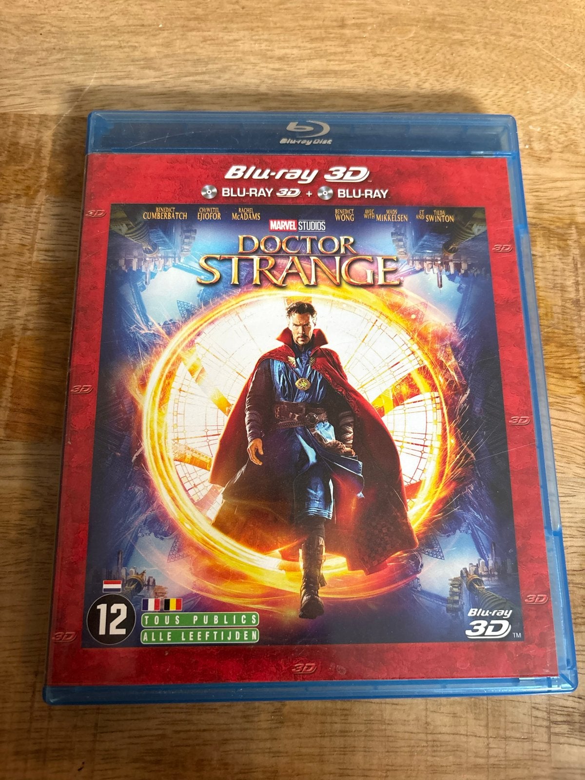 Doctor Strange 3D + Blu-ray (Marvel Studios), Nederlands, Film, Science Fiction en Fantasy, Ophalen of Verzenden