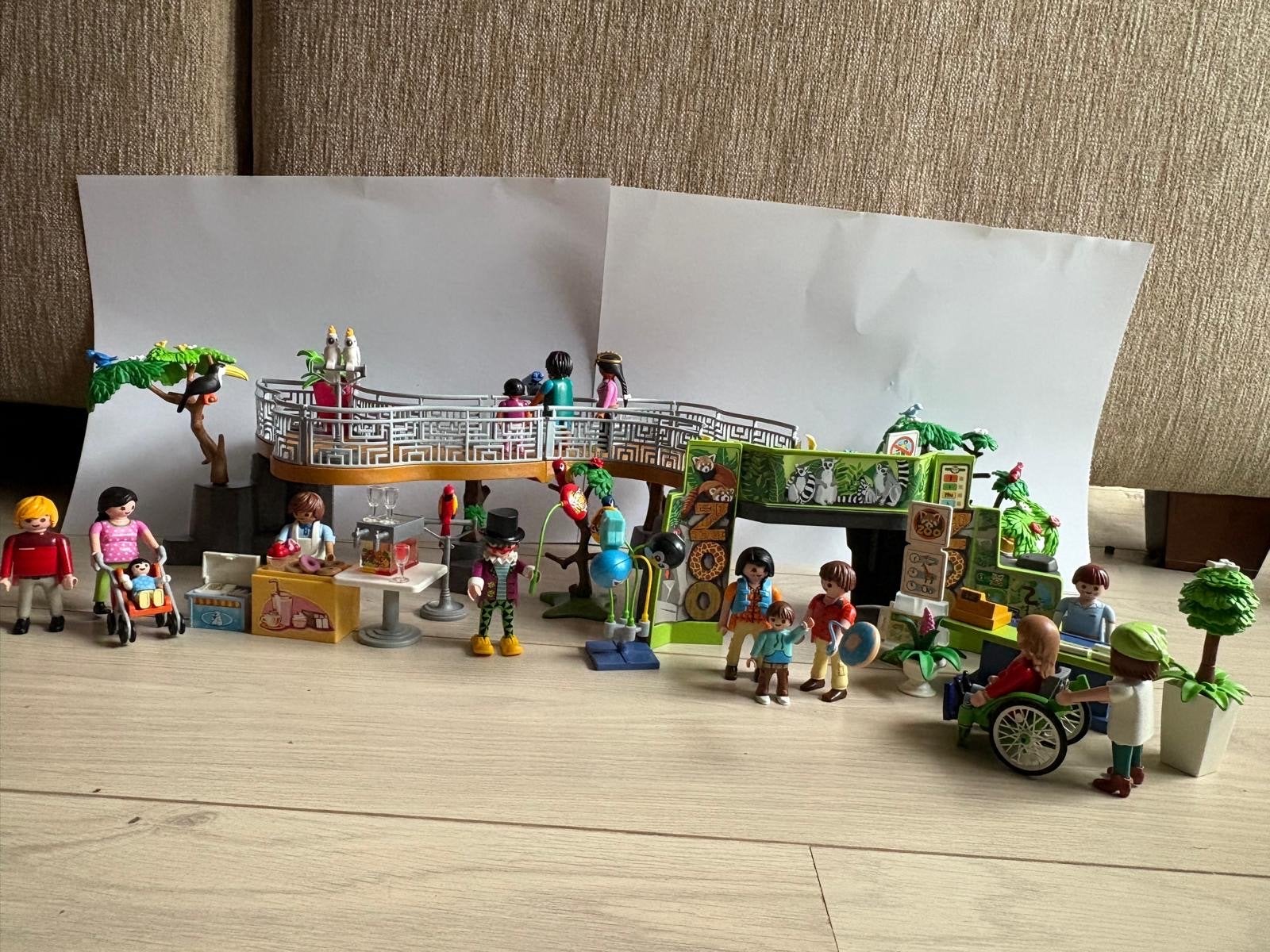 Playmobil Dierentuin met loopbrug en ijsverkoper, Ophalen of Verzenden, Gebruikt, Jongen of Meisje