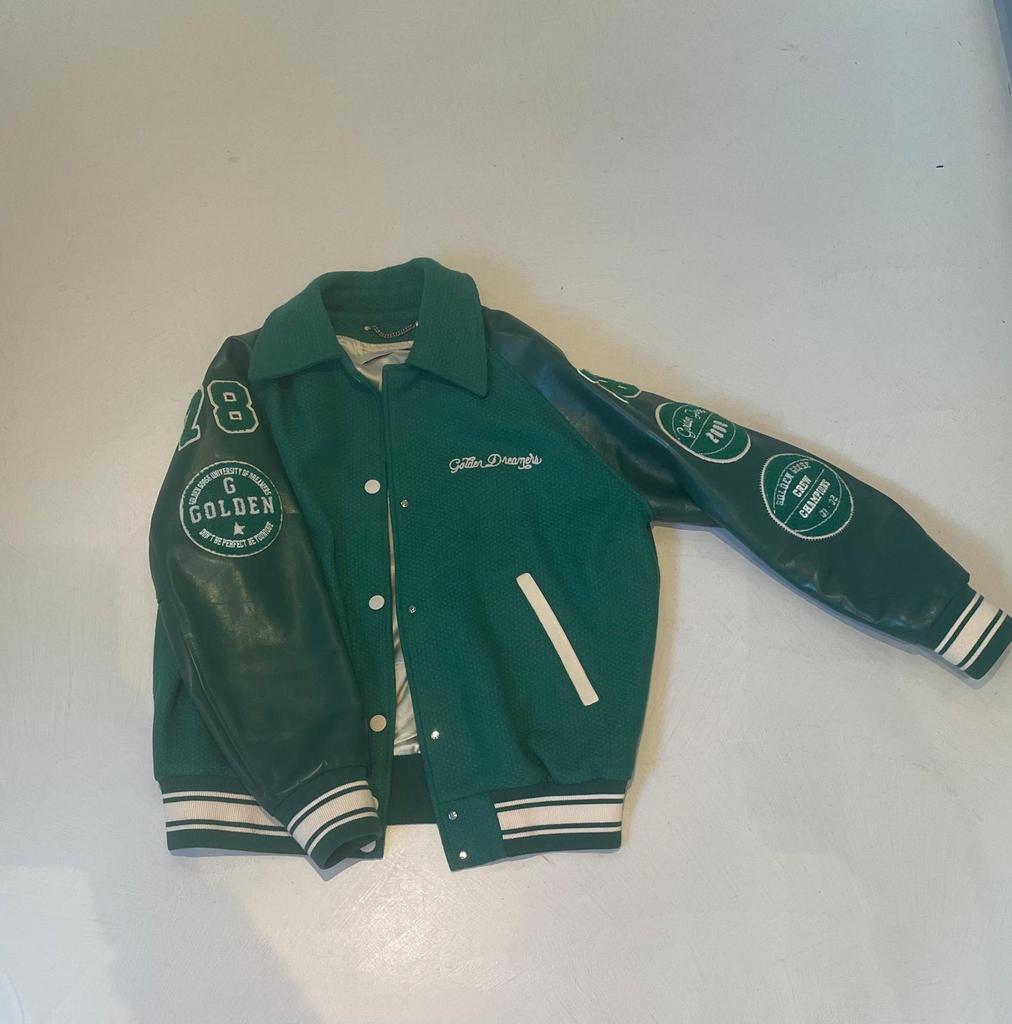 Golden goose bomberjack, Ophalen of Verzenden, Zo goed als nieuw, Groen, Jasje