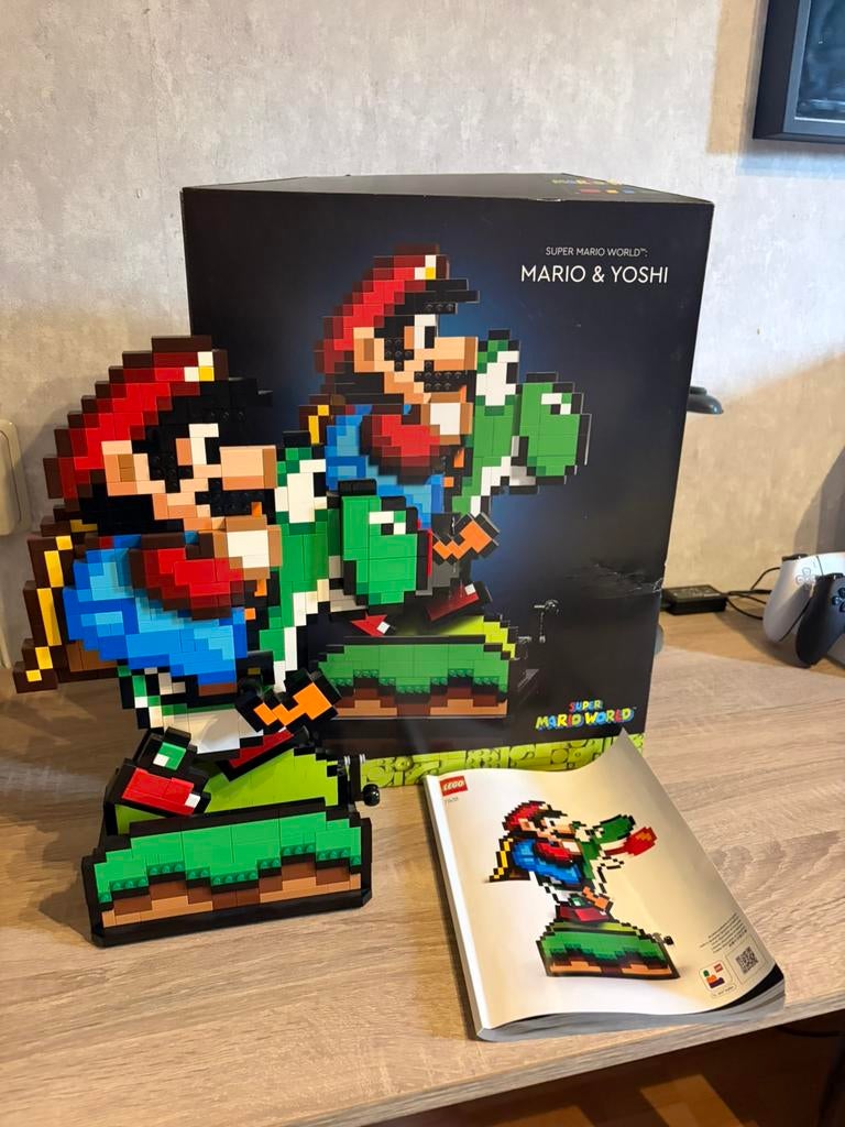 Lego mario en yoshi, Ophalen, Zo goed als nieuw