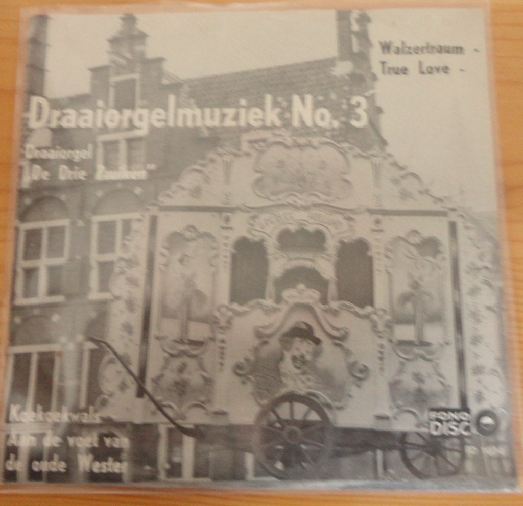 De Drie Pruiken > Draaiorgel muziek -NO;3, Ophalen of Verzenden, Gebruikt, 7 inch, Nederlandstalig