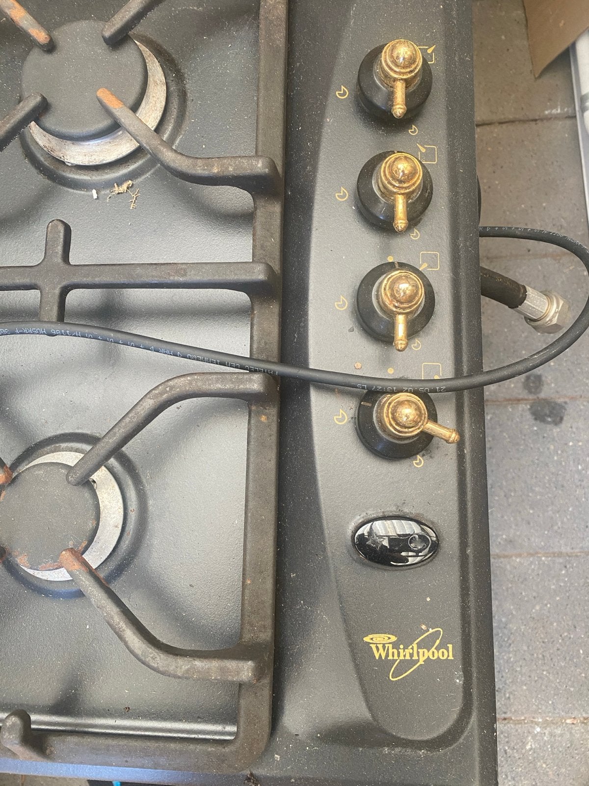 Whirlpool oven en kookplaat - Werkt nog prima!, Ophalen, Gebruikt, 4 kookzones, Inbouw