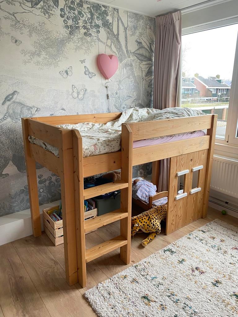 Kinderbed, Ophalen of Verzenden, Zo goed als nieuw, Hoogslaper