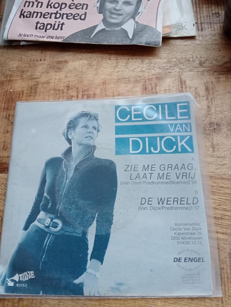 Cecile van Dijck - zie me graag laat me vrij, Cd's en Dvd's, Vinyl | Nederlandstalig, Ophalen of Verzenden, Zo goed als nieuw