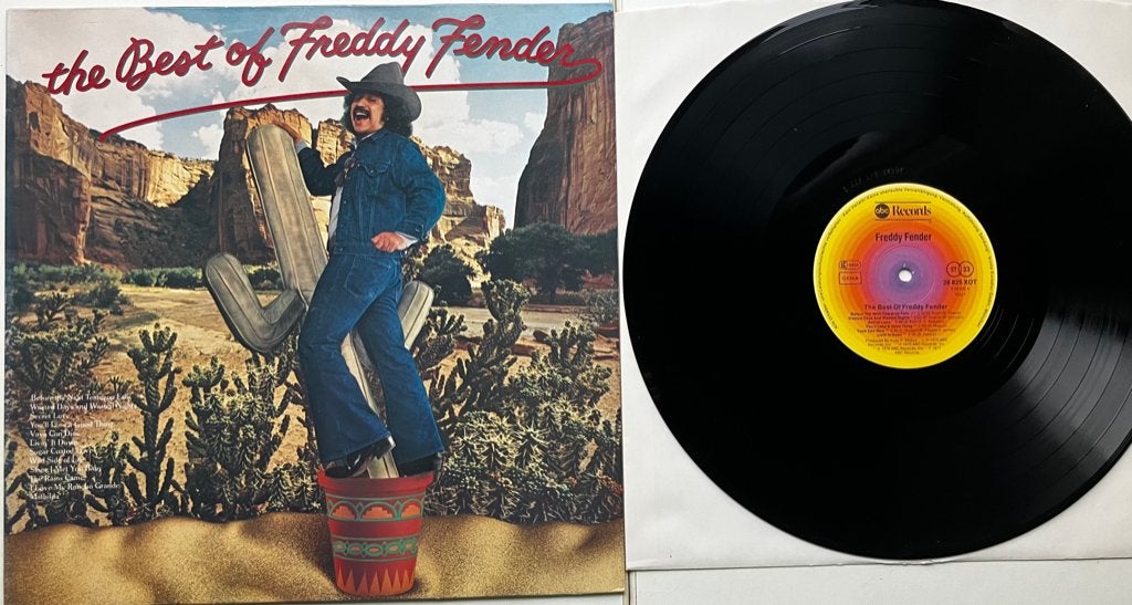 FFC Freddy Fender 2 albums (country) €7,50, LP, Ophalen of Verzenden, Zo goed als nieuw, Inclusief binnenhoes