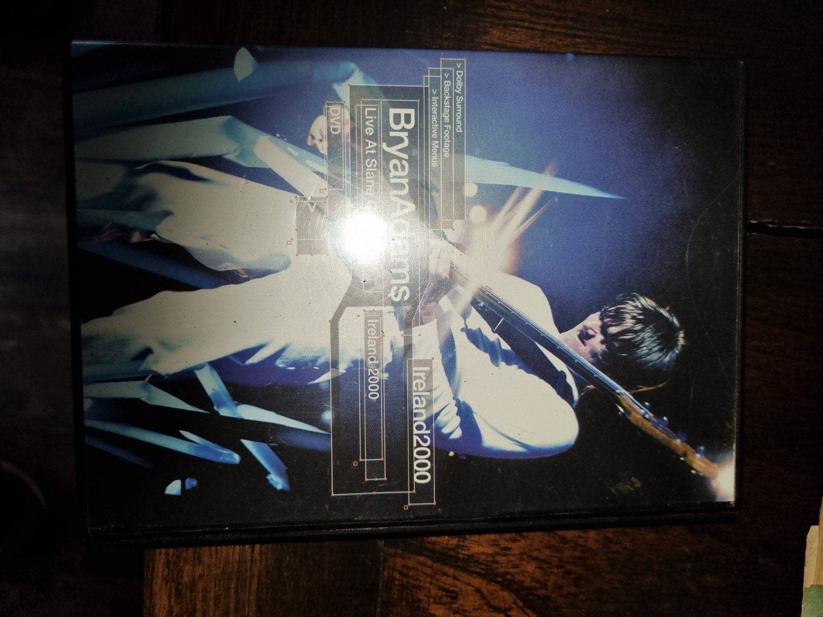 Bryan Adams Live At Slane Castle Ireland 2000 DVD, Cd's en Dvd's, Engels, Inclusief boekje, Alle leeftijden, Engels