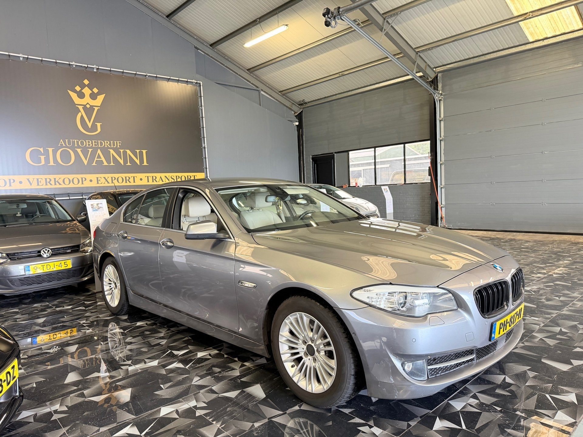 BMW 5-serie 520d High Executive inruil mogelijk, Achterwielaandrijving, 4 cilinders, 2000 kg, Leder