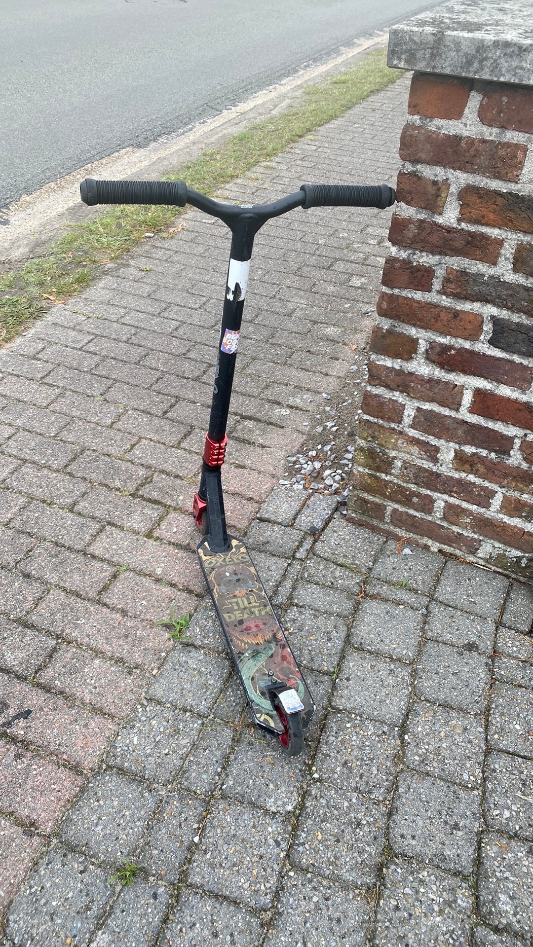 Oxelo stunt step, Ophalen of Verzenden, Zo goed als nieuw, Gewone step