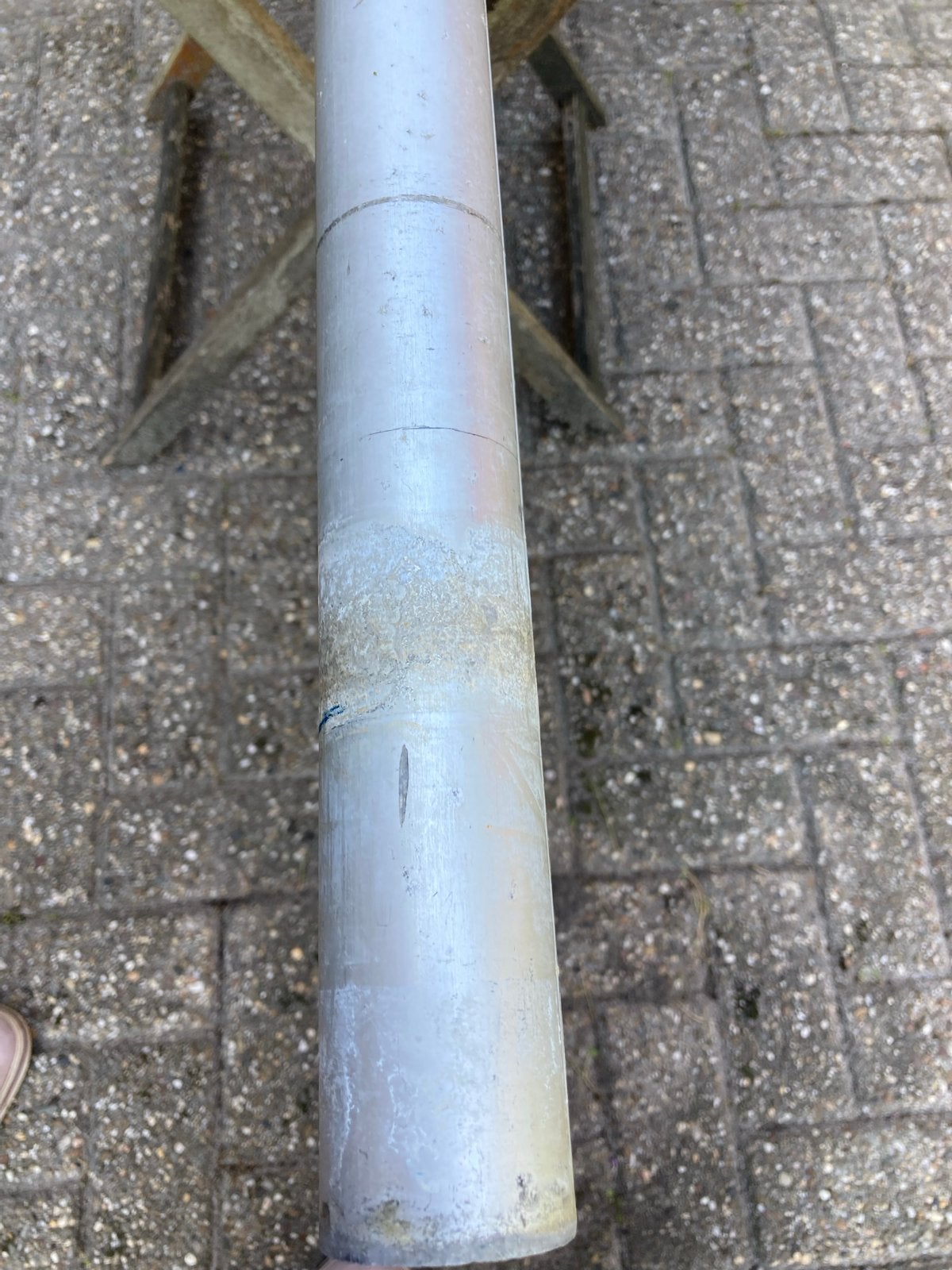 Gebruikte aluminium mast/buis voor zeilboot, Watersport en Boten, Ophalen, Gebruikt, Toebehoren