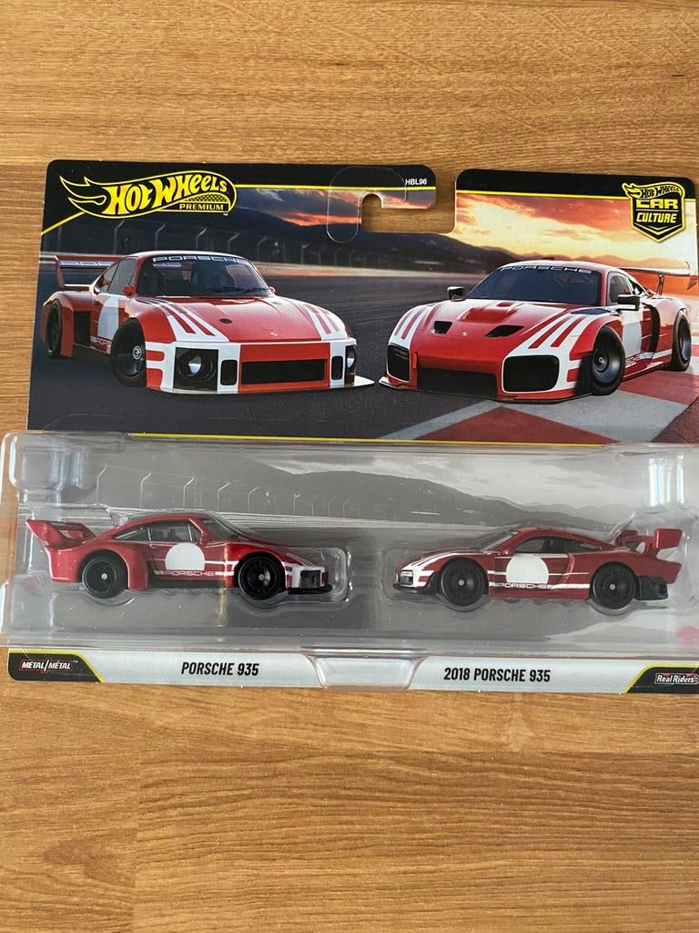 Hot wheels Porsche 2 pack, Hobby en Vrije tijd, Modelauto's | Overige schalen, Mattel, Mattel, Nieuw, Ophalen of Verzenden