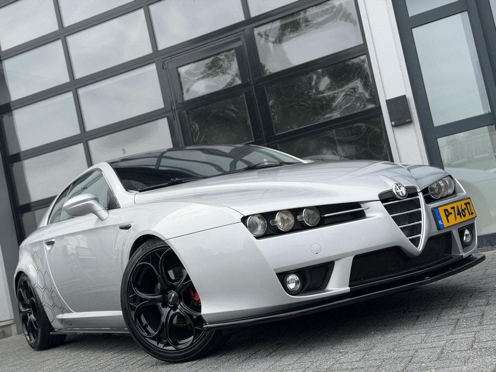 Alfa Romeo Brera 2.2 JTS SkyWindow / Maxton / PANO / Leder, Auto's, Brera, Gebruikt, Zwart, 4 cilinders