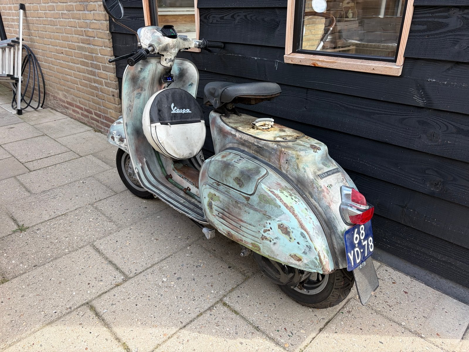 Vespa Super 150 met 172cc Skipper blok - Unieke Oldtimer, Ophalen, Tweetakt, Overige modellen