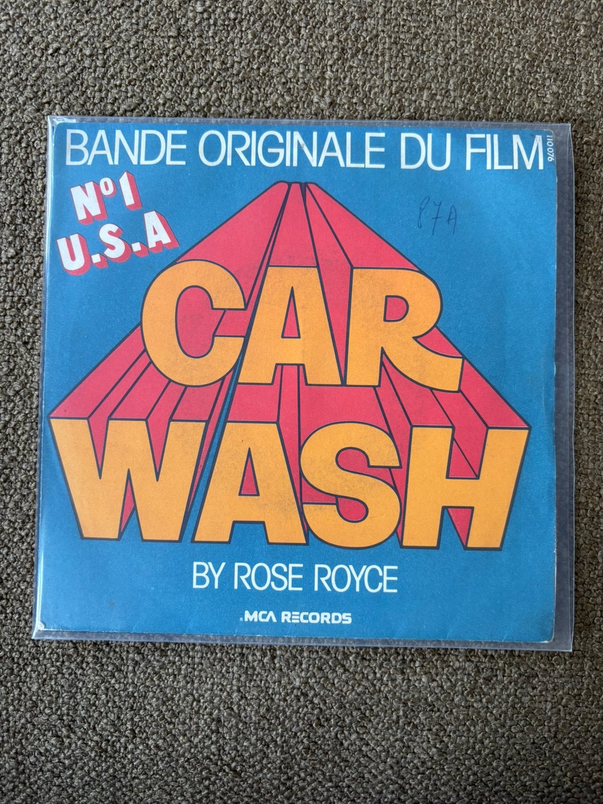 Rose Royce - Carwash, Ophalen of Verzenden, Zo goed als nieuw, 7 inch, Pop