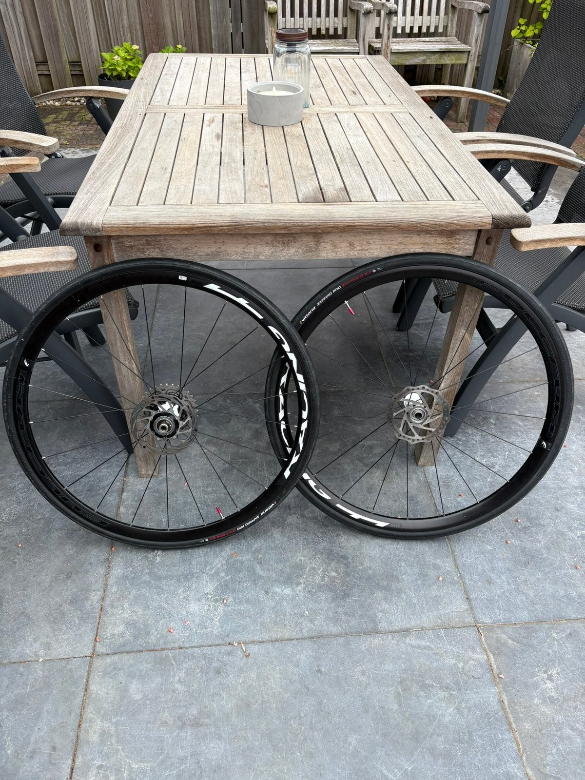 Fulcrum racefiets wielset, Fietsen en Brommers, Fietsonderdelen, Zo goed als nieuw, Aluminium, Racefiets, Ophalen