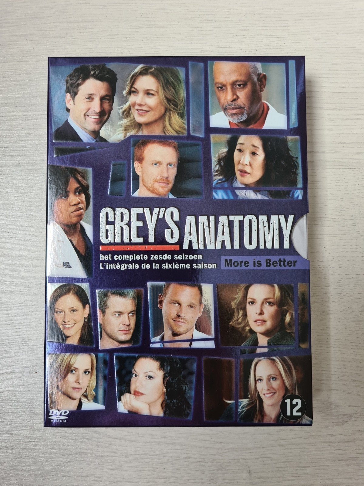 Grey's Anatomy - DVD - seizoen 6, Cd's en Dvd's, Ophalen, Engels, Inclusief doosje, Zo goed als nieuw
