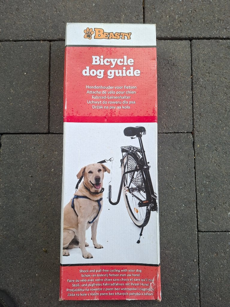 NIEUWE Hondenhouder voor fietsen (schok en trekvrij fietsen), Ophalen of Verzenden, Nieuw