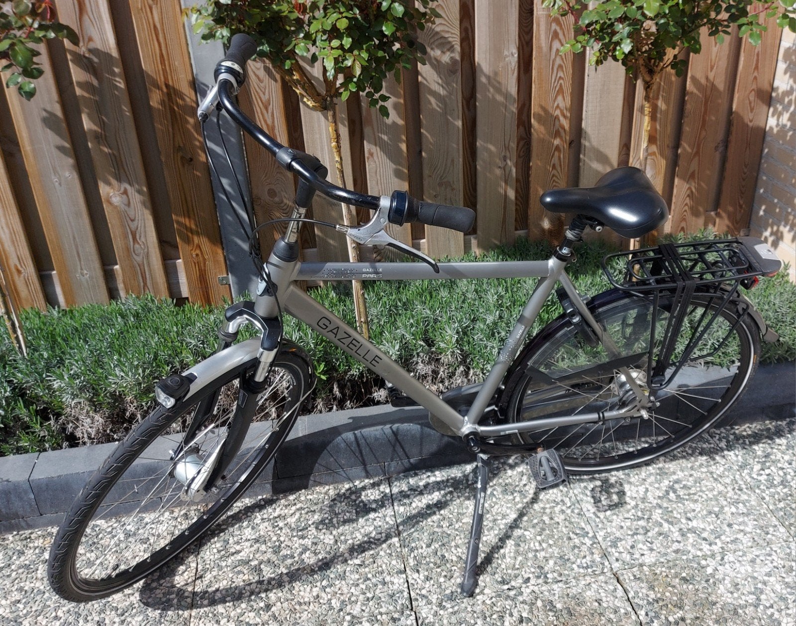 Gazelle Paris Plus H57 Herenfiets, Fietsen en Brommers, Ophalen, Gebruikt, Versnellingen, 57 tot 61 cm
