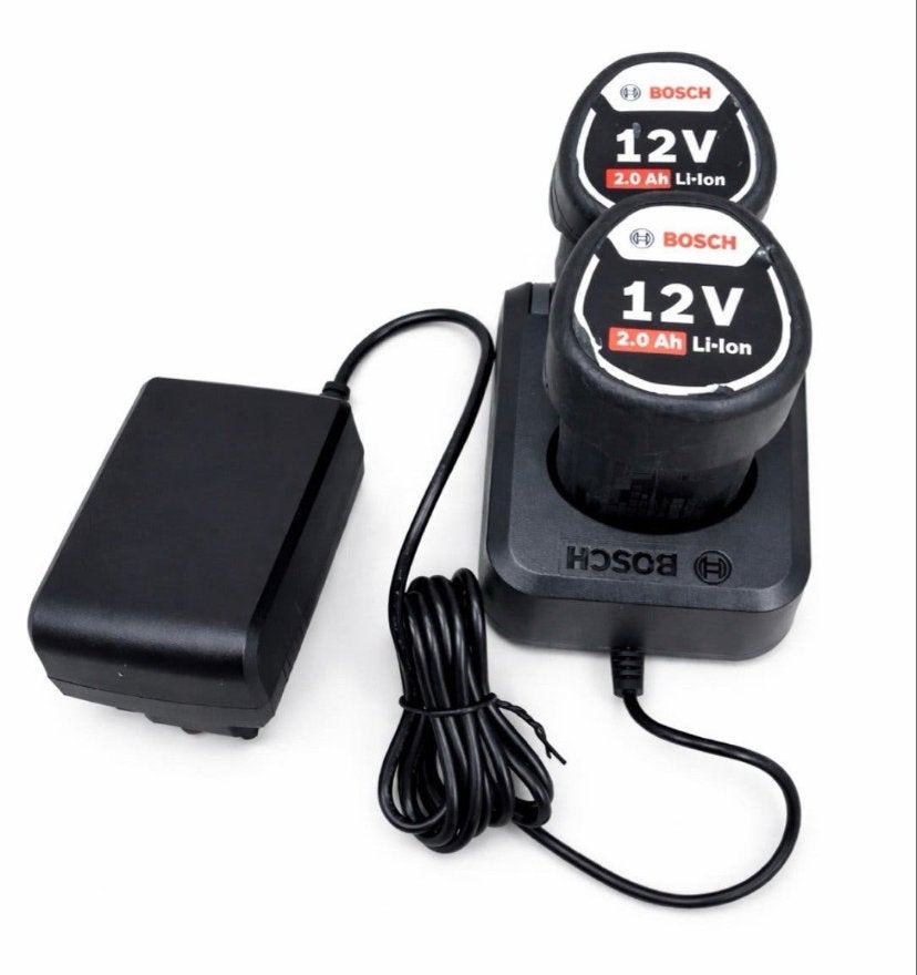 Bosch 12V 2.0 Ah Li-Ion Accu en Oplader Set, Ophalen of Verzenden, Nieuw, Overige typen