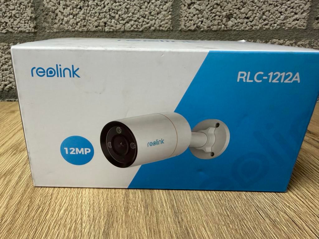 4x Reolink RLC-1212A 12MP PoE IP Beveiligingscamera, Ophalen of Verzenden, Zo goed als nieuw