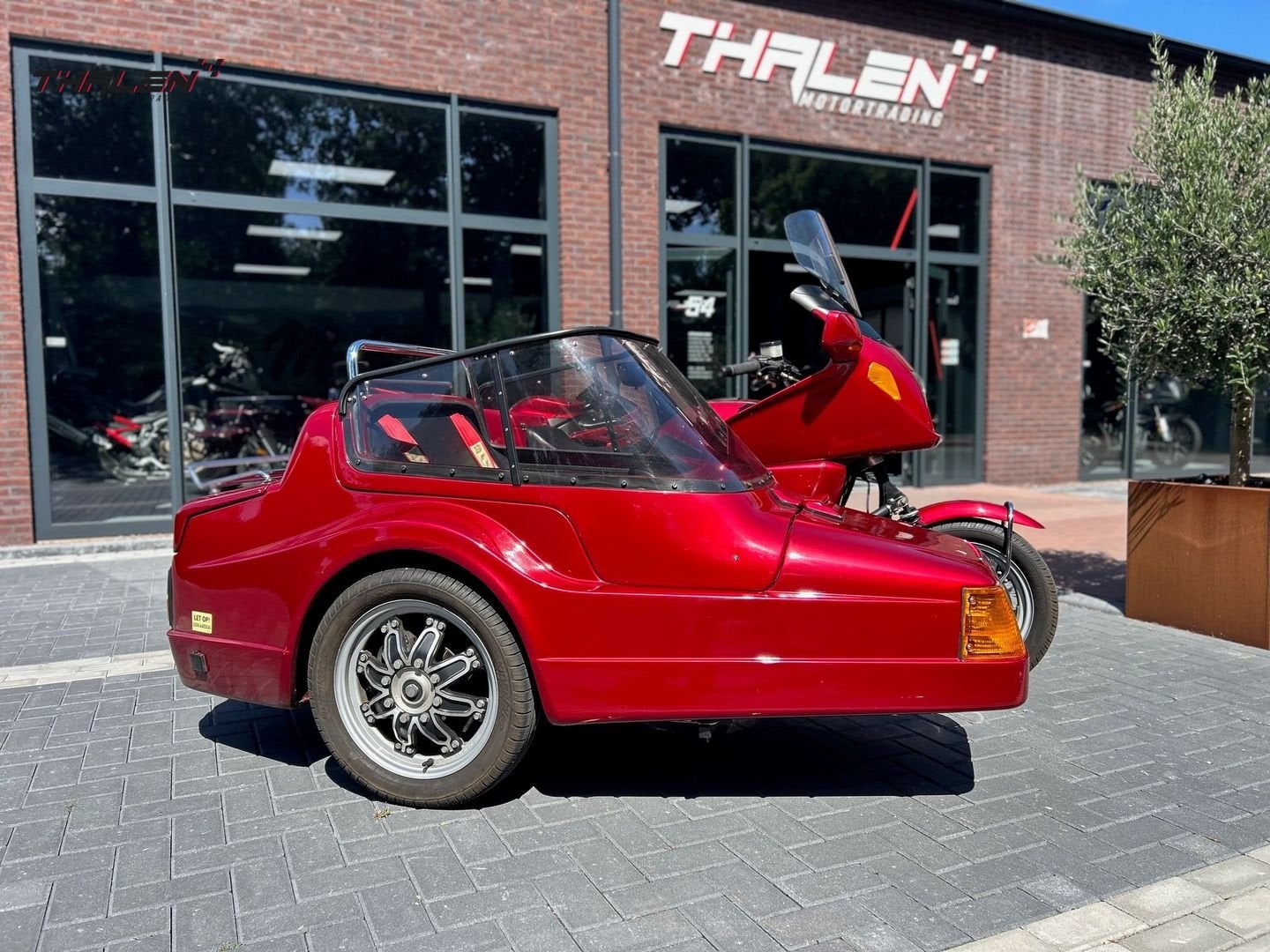 EML BMW K 100 EML Zijspan  Sidecar  (bj 1988), Motoren, Motorrijbewijs A, Bedrijf, Onbekend, Meer dan 35 kW