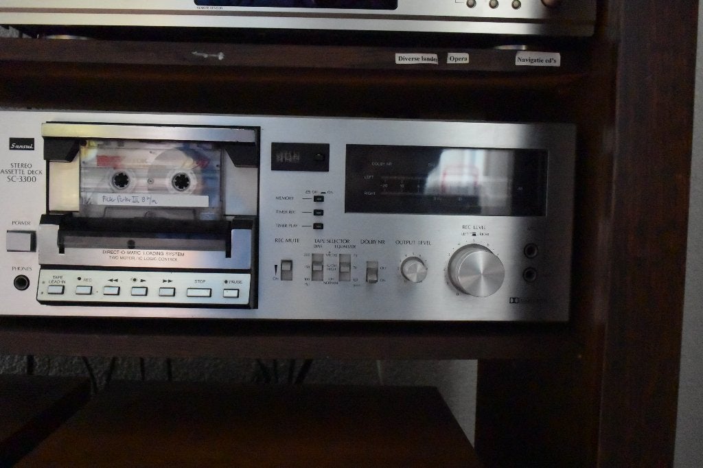 Sansui SC-3300 Cassettedeck -, Ophalen, Enkel, Overige merken, Tiptoetsen