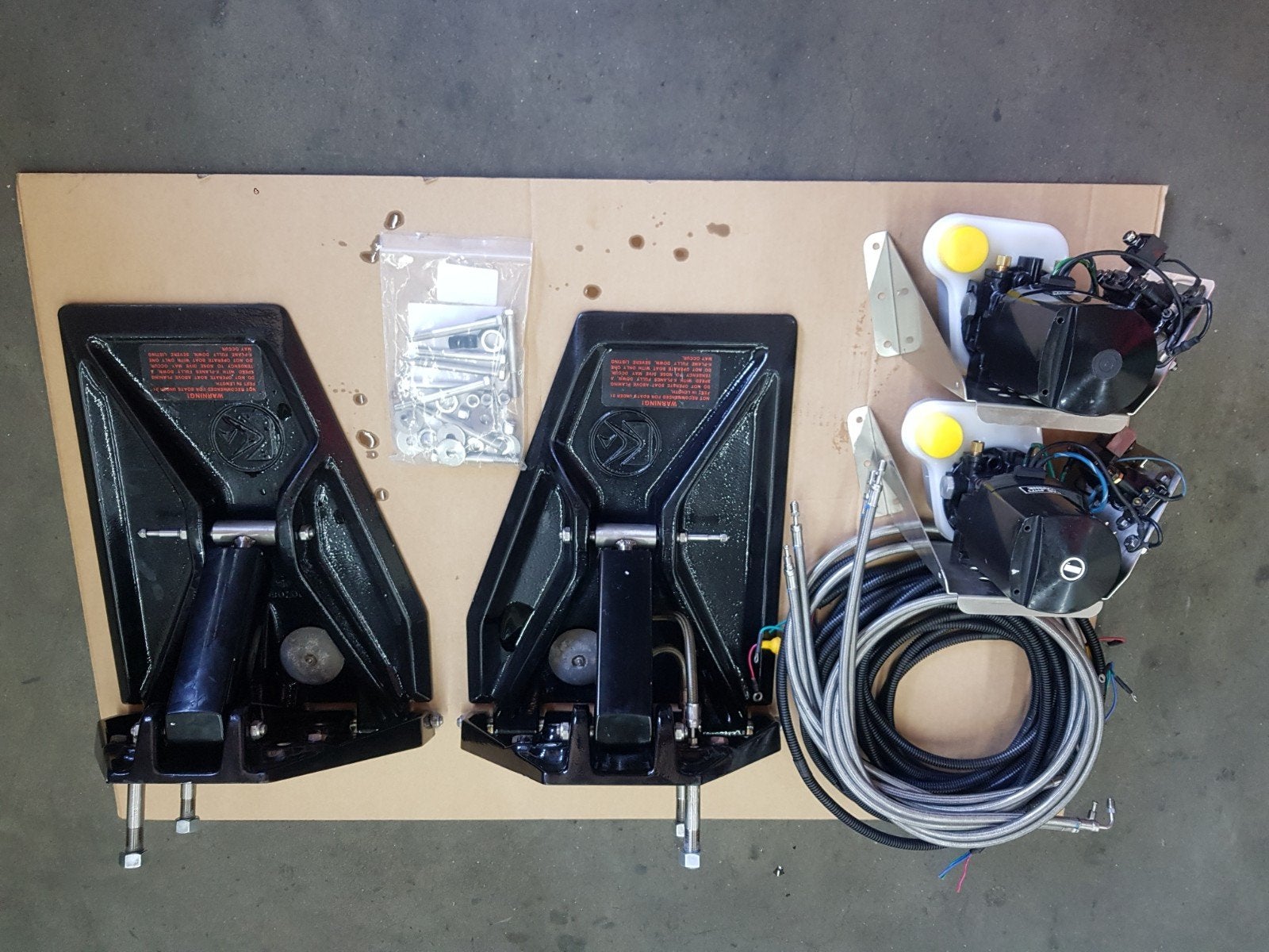 Mercury K-plane 280 Trim Tabs Set, Ophalen of Verzenden, Nieuw, Motor en Techniek