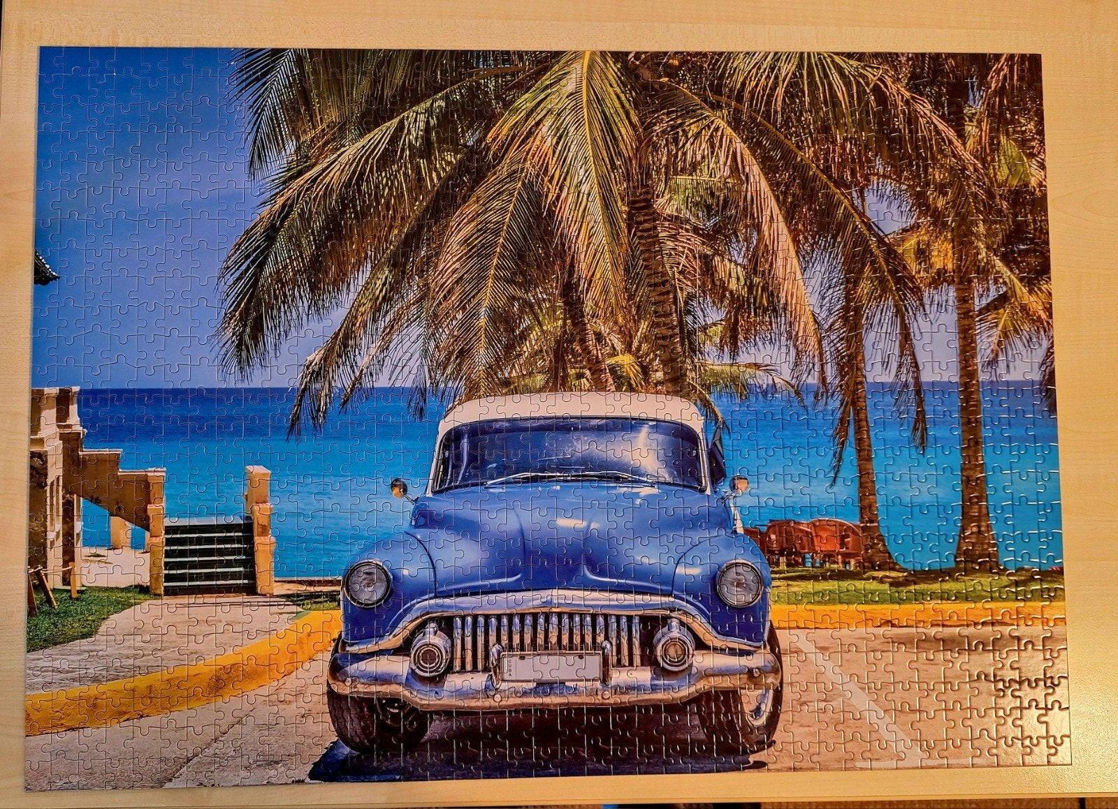 Puzzel 50x70cm, Ophalen of Verzenden, 500 t/m 1500 stukjes, Zo goed als nieuw