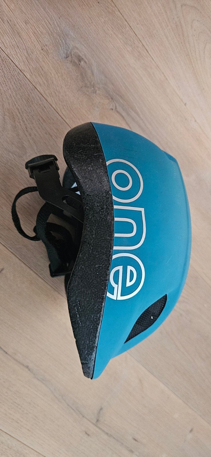 Bobike kinderhelm blauw 52-56 cm zo goed als nieuw, Jongen of Meisje, Overige maten, Ophalen of Verzenden, Zo goed als nieuw