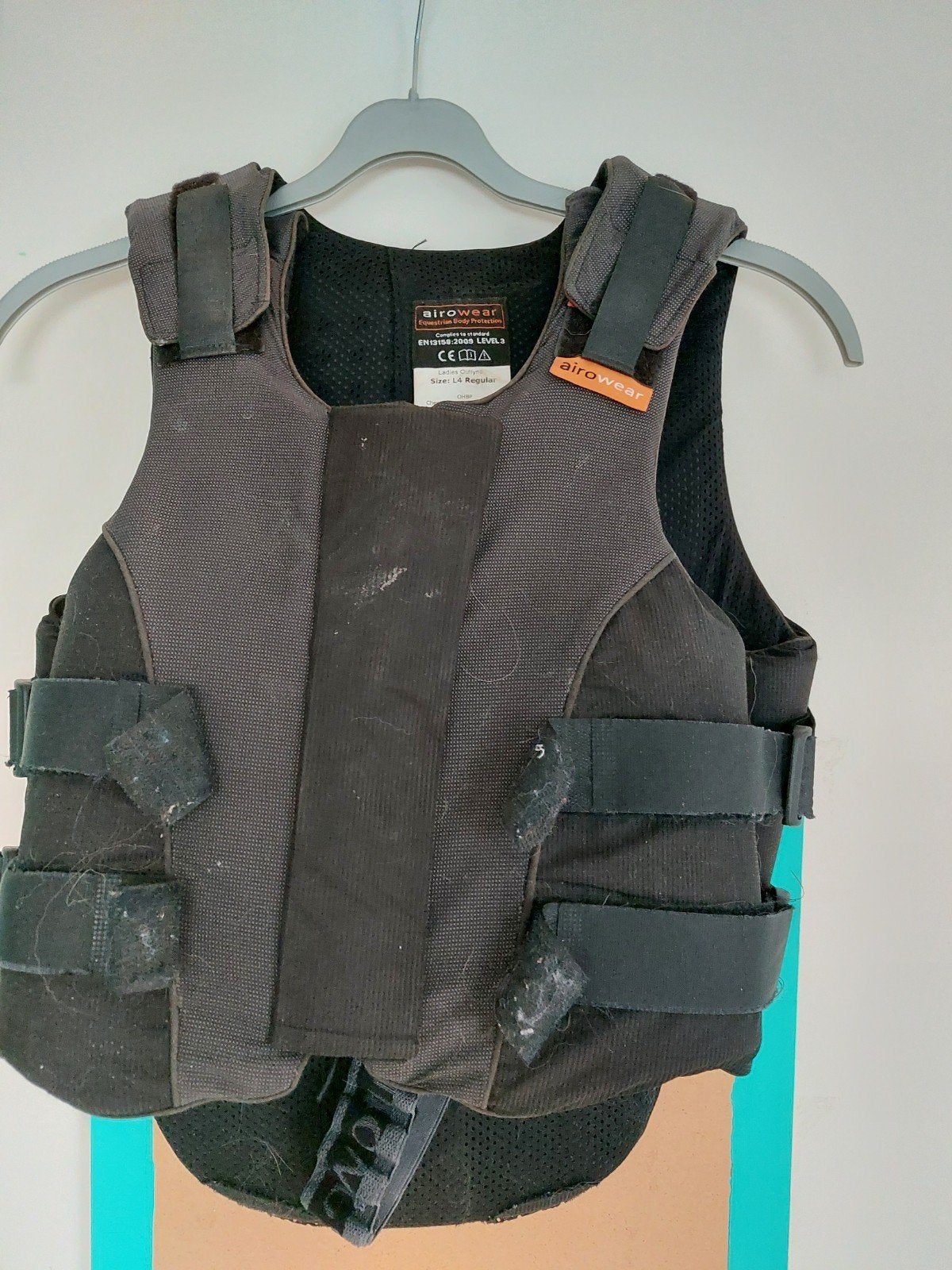Te koop : Zwart bodyprotector, Dieren en Toebehoren, Paarden en Pony's | Beschermers, Ophalen, Zo goed als nieuw