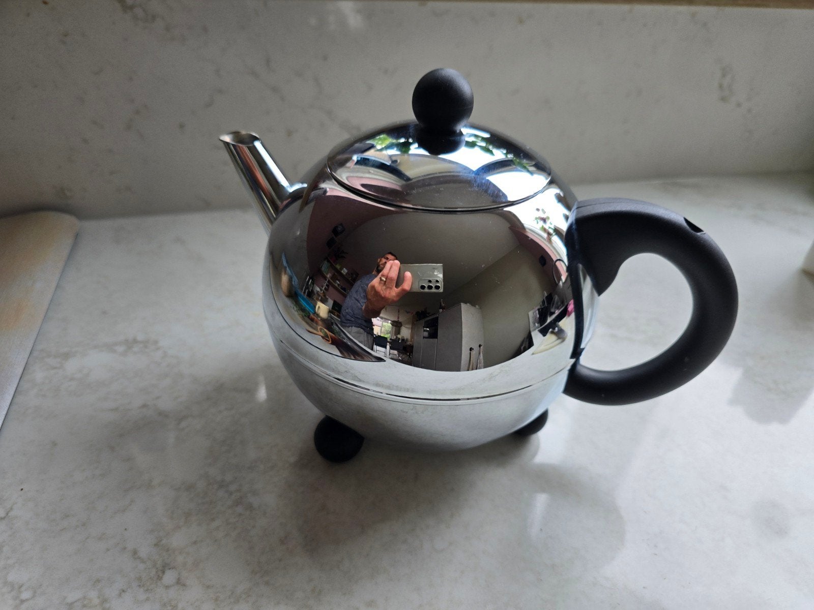 Bredemeijer Theepot - Stijlvol en Warmhoudend, Huis en Inrichting, Keuken | Keukenbenodigdheden, Zo goed als nieuw, Theepot/fluitketel