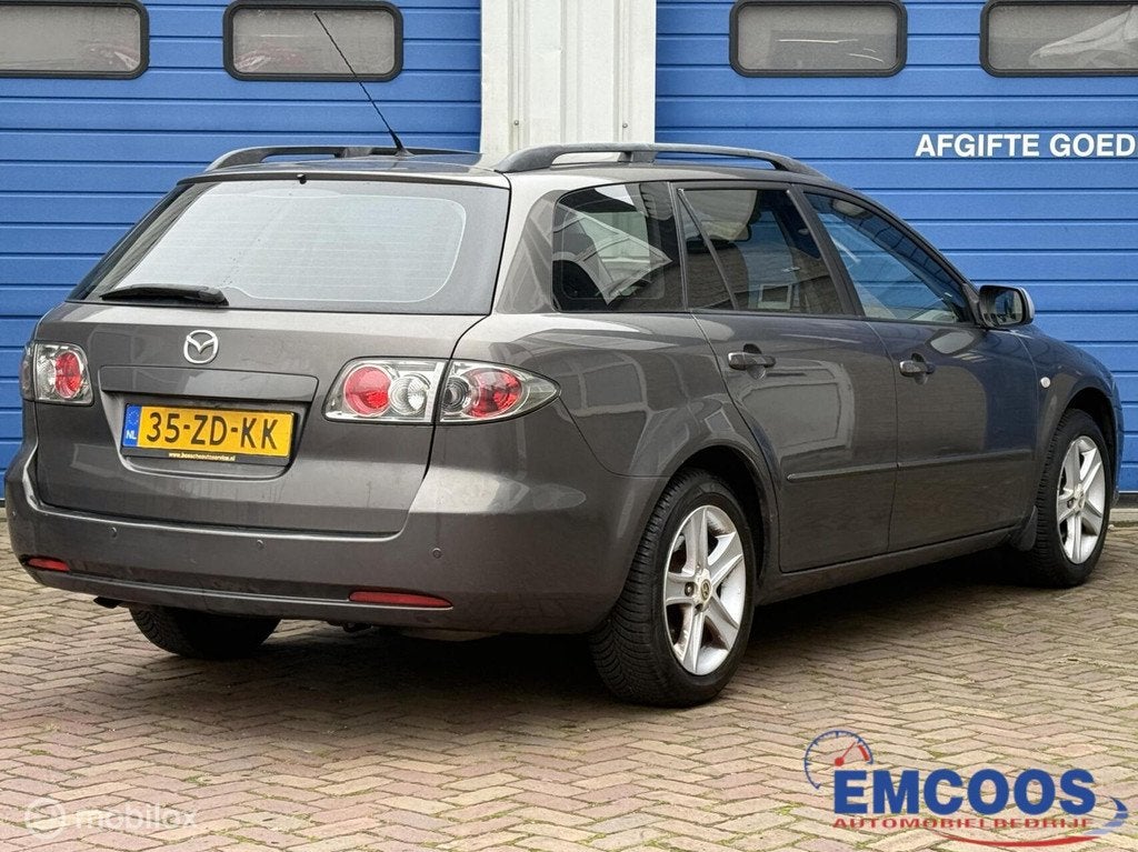 Mazda 6 Sportbreak 2.0i Touring * Airco * Automaat * Cruise, Auto's, 1380 kg, Gebruikt, 4 cilinders, 6 sportbreak