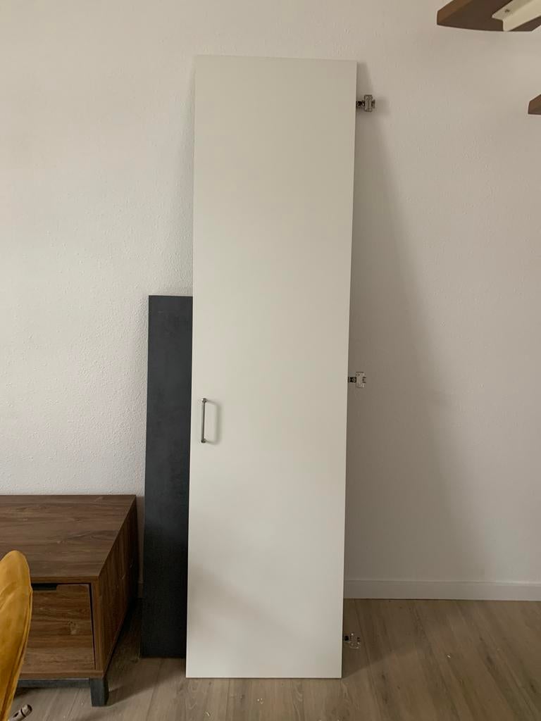 Witte kastdeur ikea pax, Ophalen, Minder dan 50 cm, Gebruikt, 200 cm of meer