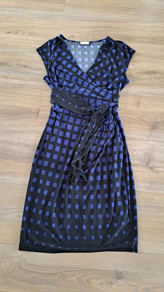 Mooie gevoerde damesjurk van Dress, maat L, Dress, Blauw, Maat 42/44 (L), Ophalen of Verzenden