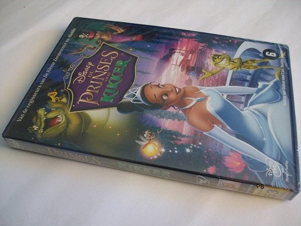 Walt Disney Classic De Prinses en de Kikker (Rugnummer 53), Tekenfilm, Nederlands, Ophalen of Verzenden, Zo goed als nieuw