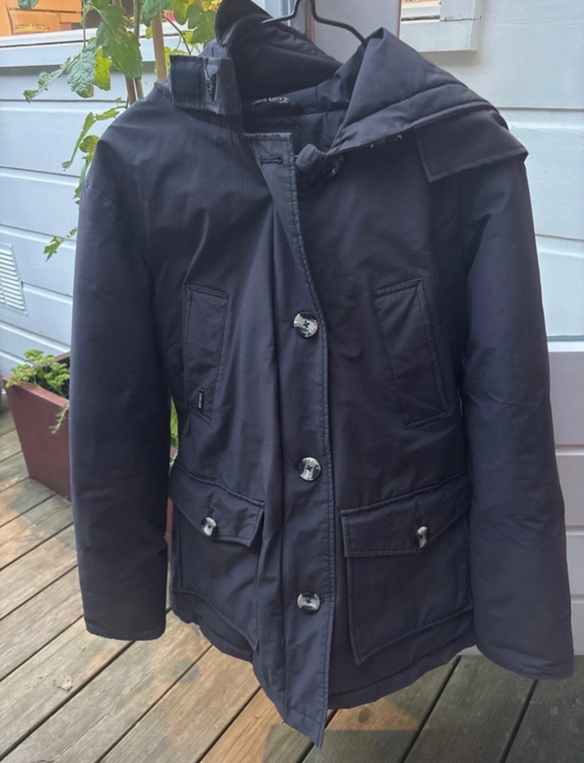 Airforce jas 4 pocket, Ophalen, Zo goed als nieuw, Maat 38/40 (M), Zwart