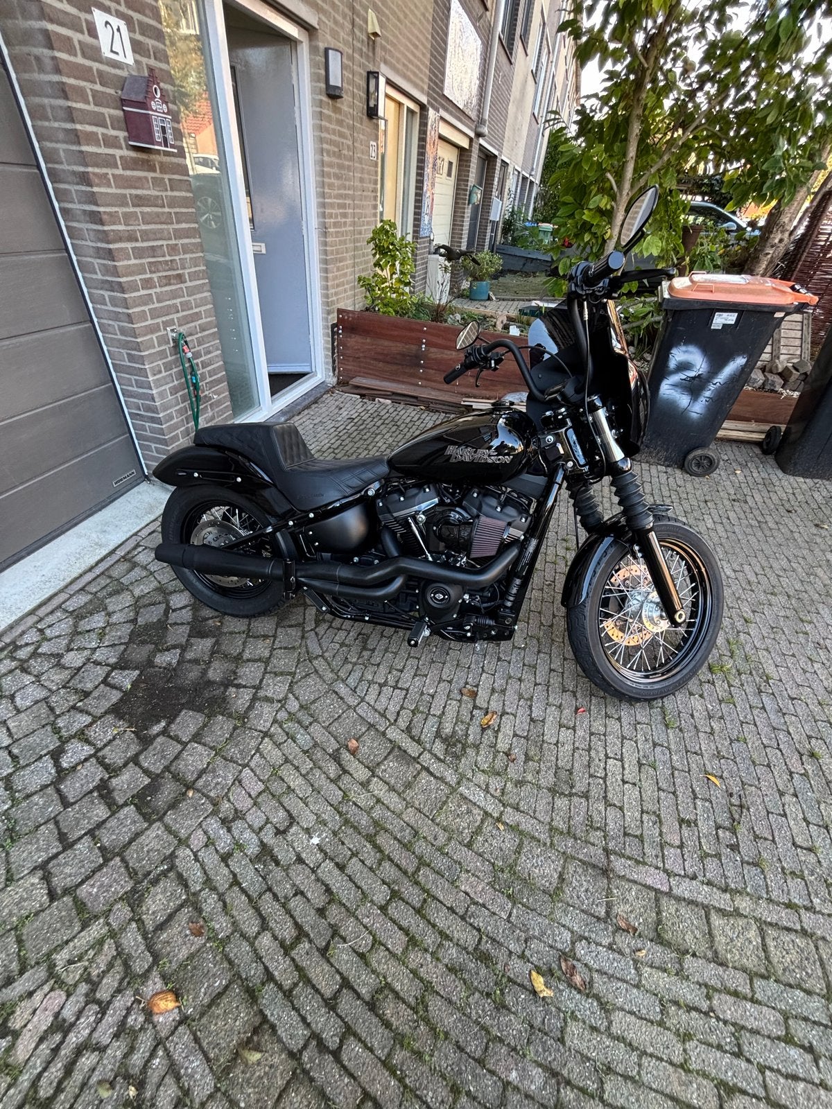 Harley Davidson Street Bob 2018, Motoren, 2 cilinders, Occasion, Particulier, Meer dan 35 kW
