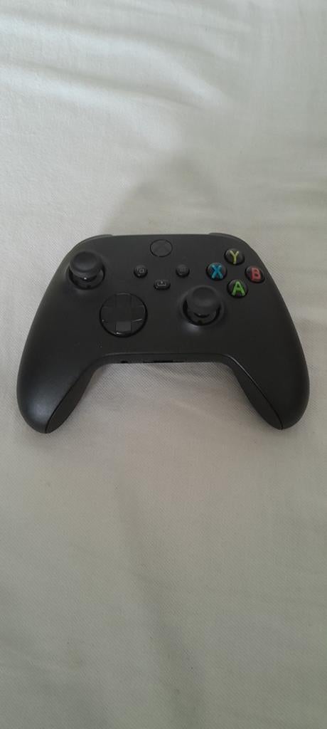 Xbox Series X Controller - Zwart, Spelcomputers en Games, Xbox Series S, Ophalen of Verzenden, Zo goed als nieuw, Controller