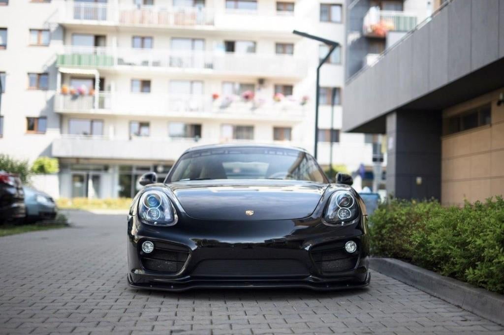 Carbon voorlip splitter diffuser sideskirt - Cayman 981C, Ophalen of Verzenden