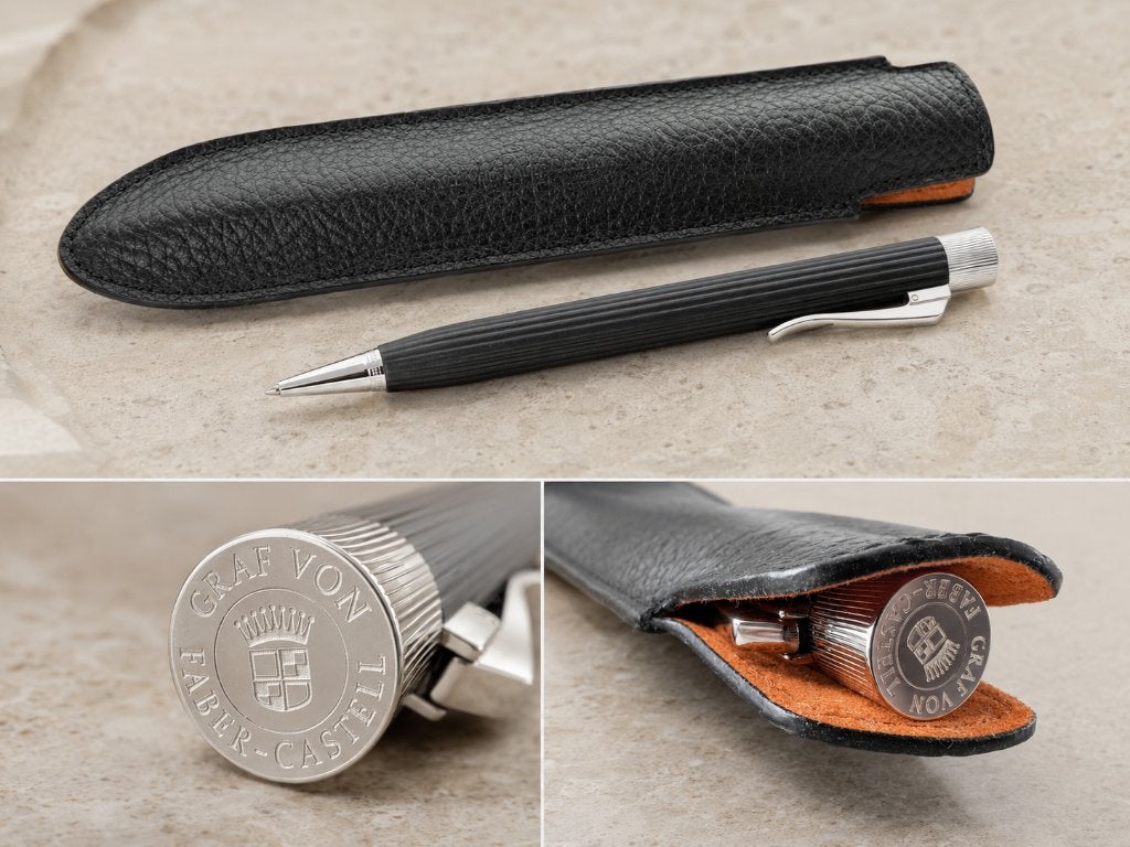 Graf von Faber-Castell Intuition Platinum Ebony balpen, Verzamelen, Ophalen of Verzenden, Zo goed als nieuw, Balpen, Overige merken